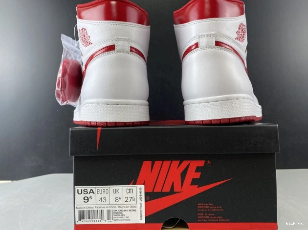 Cheap MAX Air 555088-103 1 (2017) Red Jordan Retro Metallic 0723